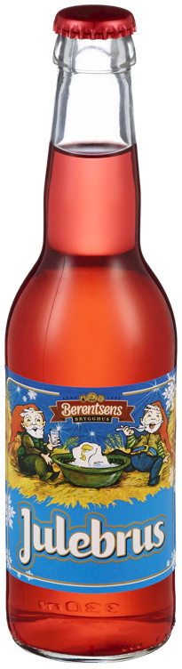 Berentsens rød julebrus fl 6pk   24x0,33l