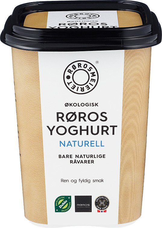 Ecological røros yoghurt natural   470g
