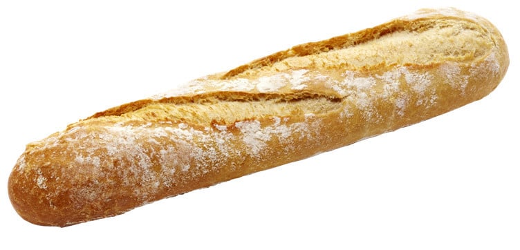 Baguette white countrystyle 42x160g