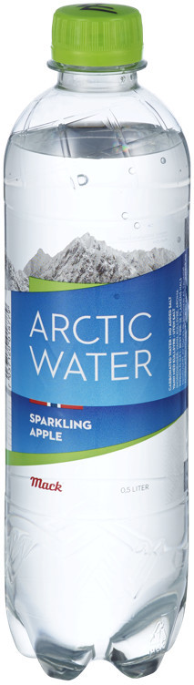 Mack arctic water sparkling eple fl   24x0,5l
