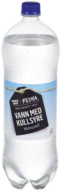 Prima vann m/kullsyre naturell   6x1,5l