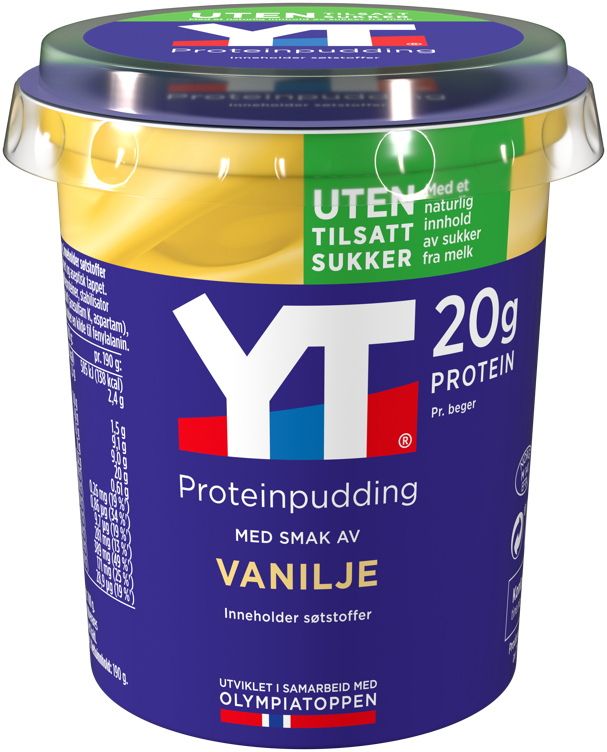 Yt protein vaniljepudding  190g
