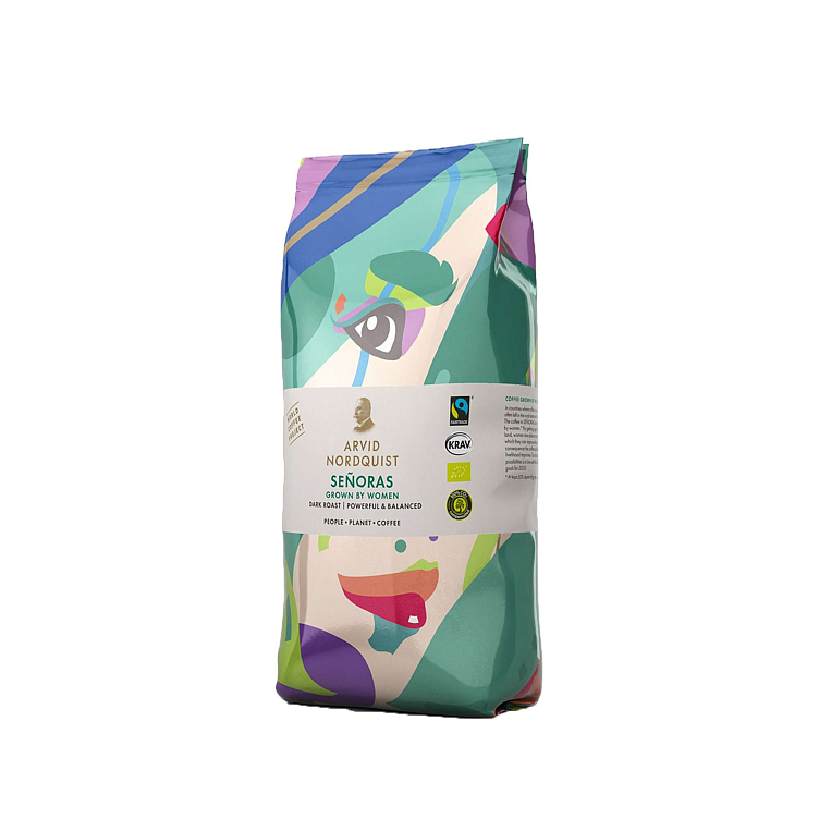 Señoras hele bønner fairtrade økol. 750g