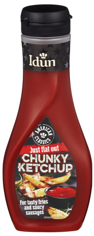 Chunky tomatketchup 278g