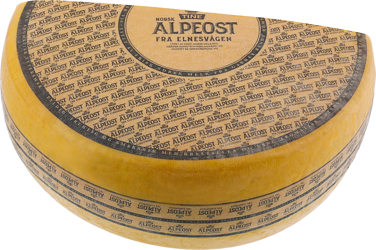 Vellagret norsk alpeost   5kg