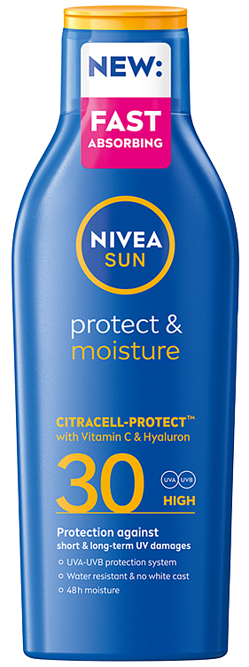 Nivea sun protect&moisture lotion spf30  200ml