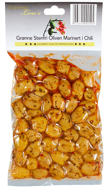 Oliven grønne chilimar  250g