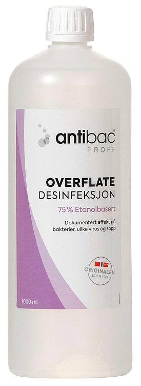 Antibac overflate 75% 1000ml