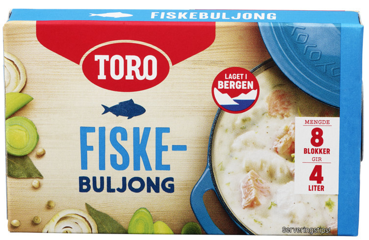 Fiskebuljong blokk 88g