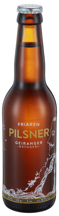 Geiranger bryggeri friaren pils   4,7%   12x33cl