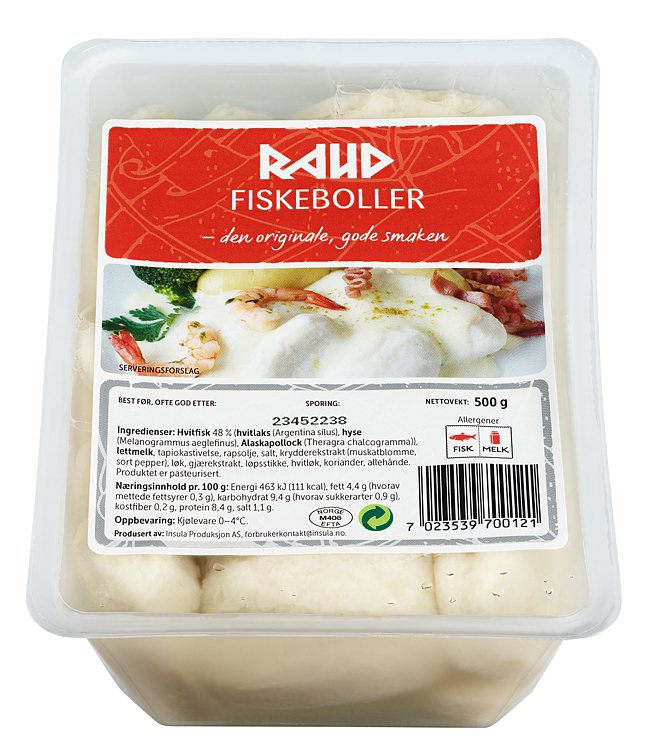 Fiskeboller 500g