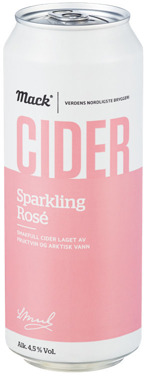 Cider sparkling rose bx   4,5%   24x0,5l