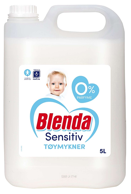 Blenda sensitive tøymykner 5l