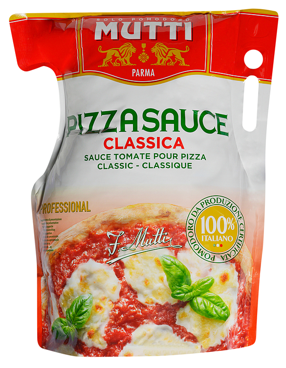 Pizzasaus mutti 2x5kg