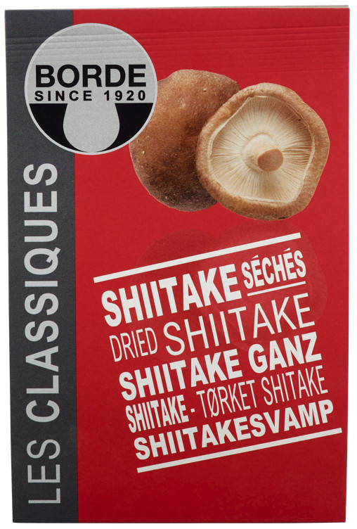 Shiitake tørket 20g