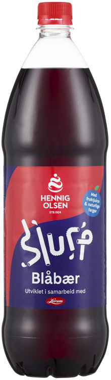 Slurp blåbær slush 1,5l