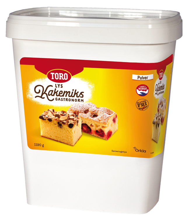 Lys kakemiks gastronorm  1,19kg