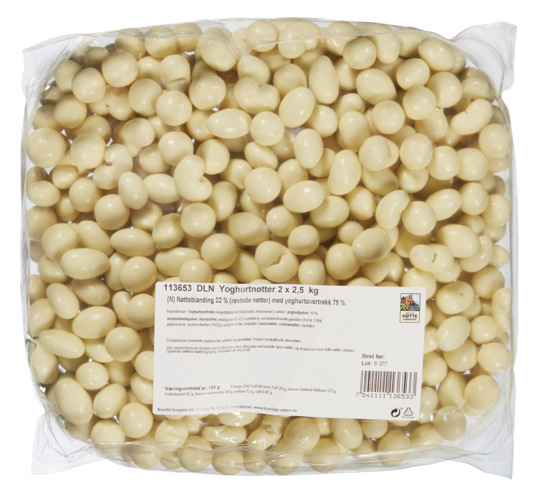 Løsvekt yoghurtnøtter 2,5kg