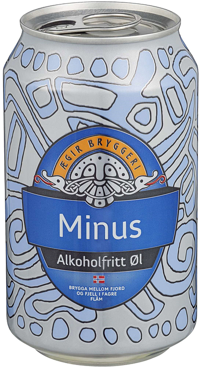 Ægir minus alkoholfri 0,5% 24x33cl