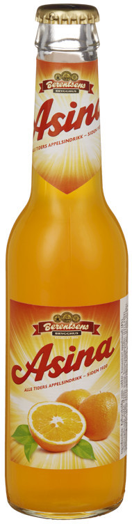 Berentsens asina brus m/appelsinsmak   24x27,5cl
