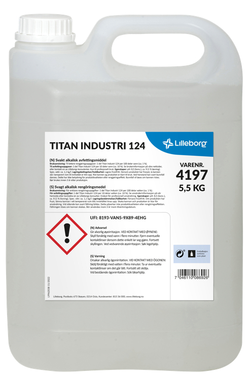 Titan industri su 124  5,1kg