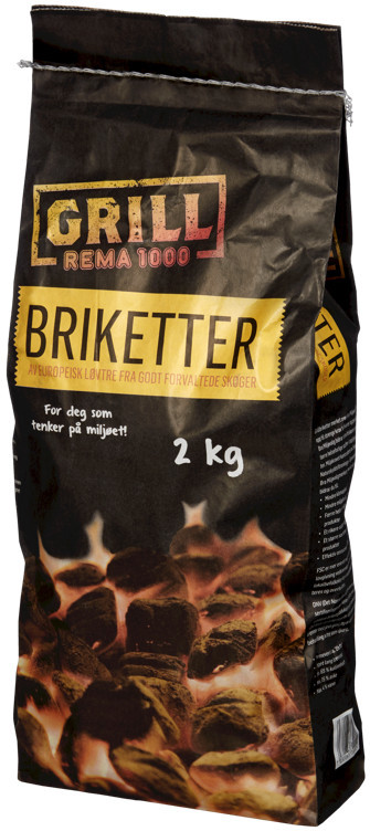 Grillbriketter   2kg