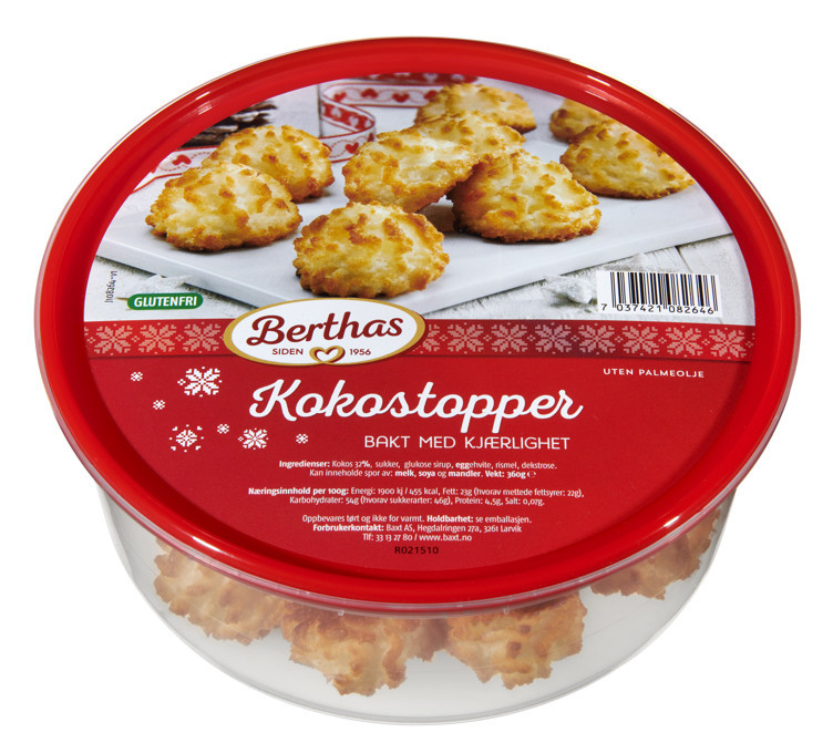 Kokostopper 360g