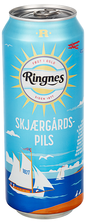 Ringnes skjærgårdspils 6pk 4,5% 24x50cl