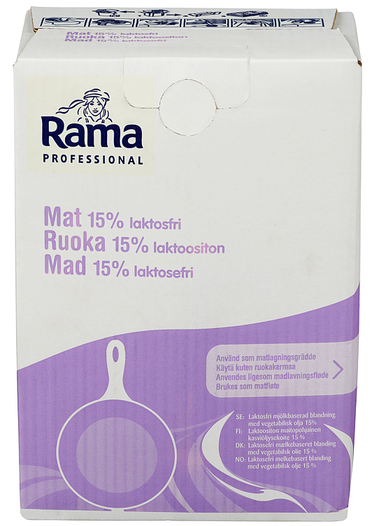 Mat 15% laktosefri bib 10l