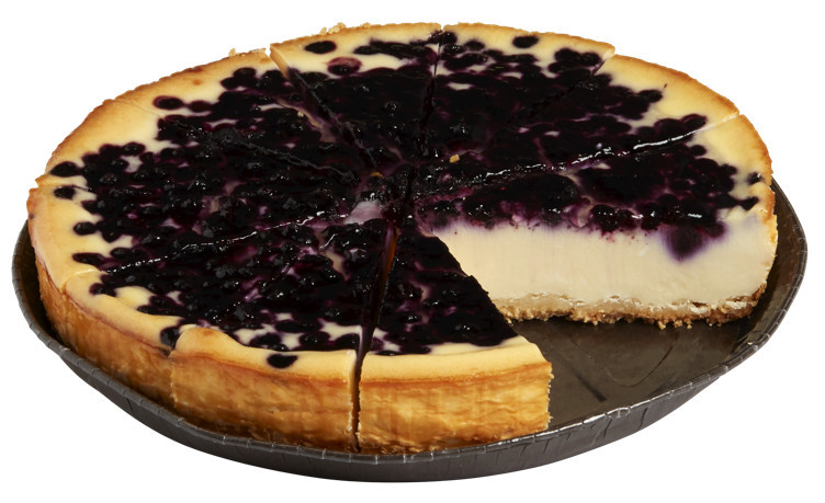 Blueberry cheesecake delt 12 biter  1700g