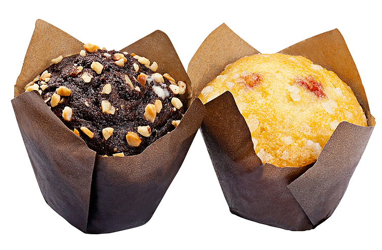 Muffins mini tulipe ass  46x35g