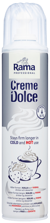 Creme dolce topping spraykrem 500ml