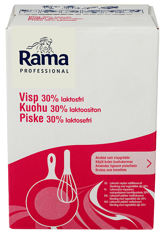 Piske 30% laktosefri bib 10l