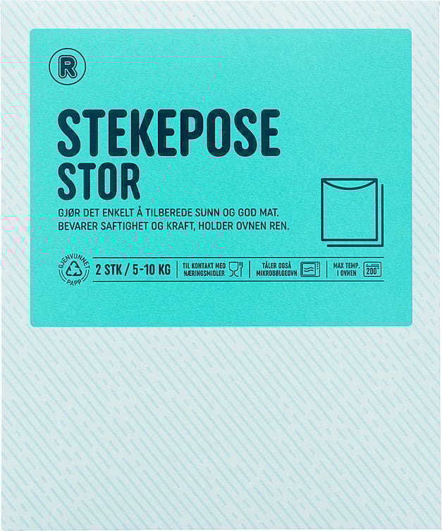 Stekepose stor 2pk