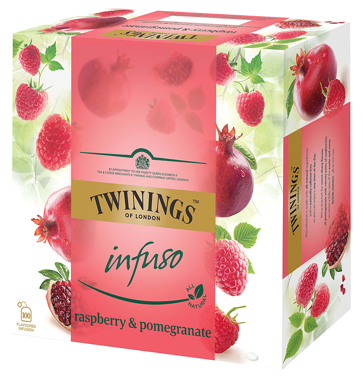 Twinings infuso raspberry&pomegranate 100bg