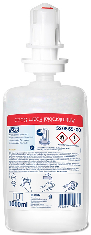 Skumsåpe s4 antimikrobiell  1l