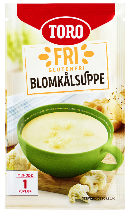 Toro fri cauliflower soup portion glutenfree   20g