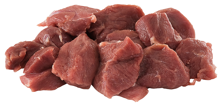 Lammekjøtt ternet 4x4cm   5kg