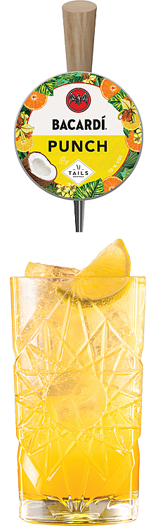 Tails cocktails rum punch keykeg   10%   20l