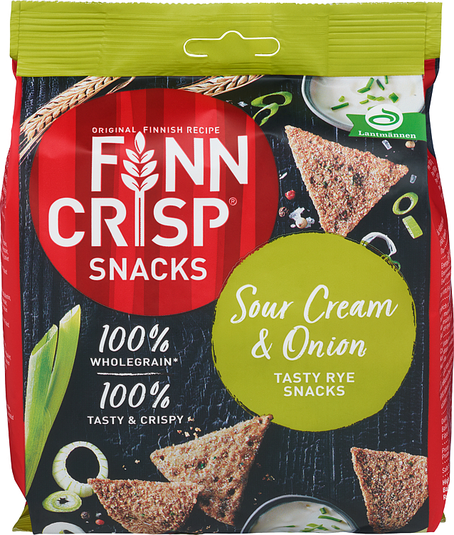 Rye snack sour cream & onion 150g