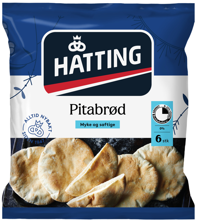 Pitabrød fine 480g