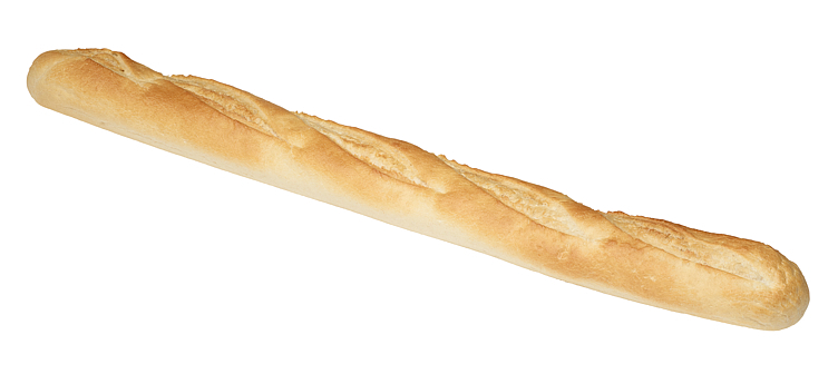 Baguette white 57 cm  27x250g   6,75kg