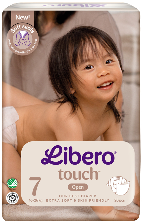 Libero touch str 7 20stk