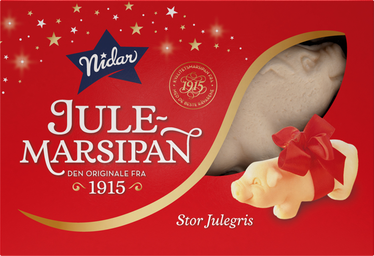 Large christmas pig in box  193g