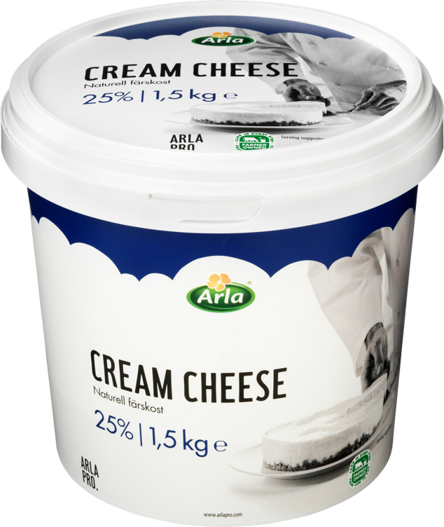 Arla pro kremost naturell 25%  1,5kg