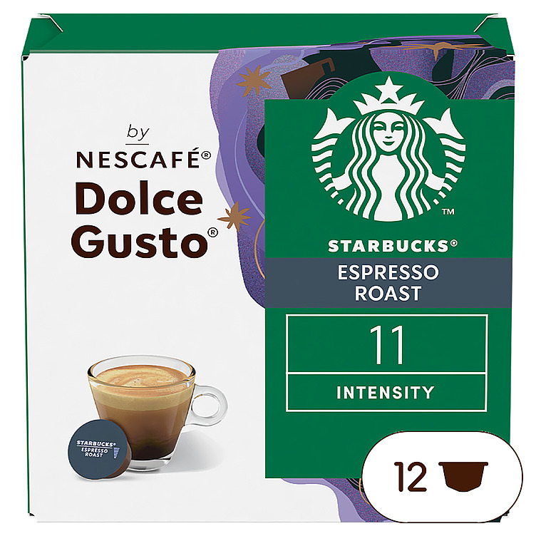 Starbucks espresso roast x12 66g