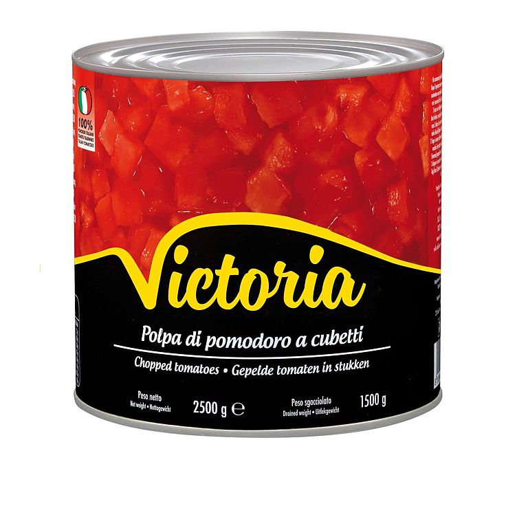 Tomater hakkede italiensk 2500g