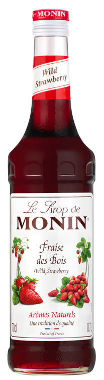 Monin wild strawbeery syrup 70cl