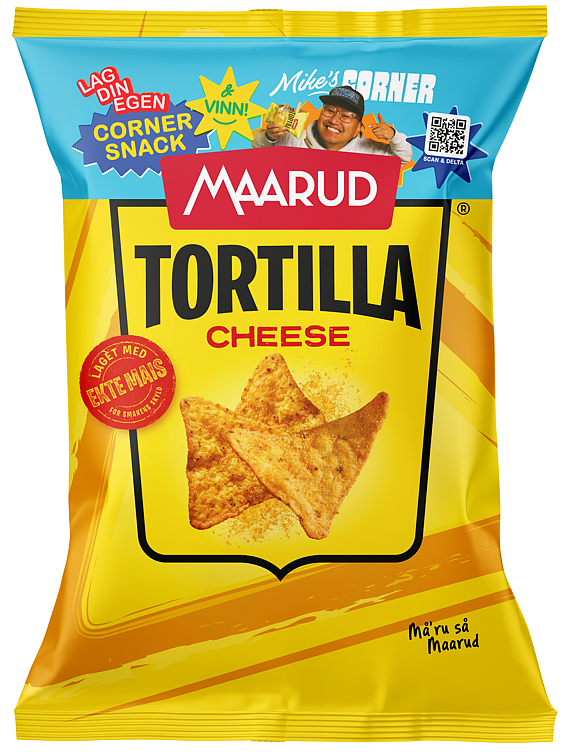 Tortillachips ost 185g