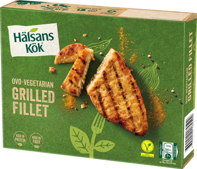Grillede fileter  300g